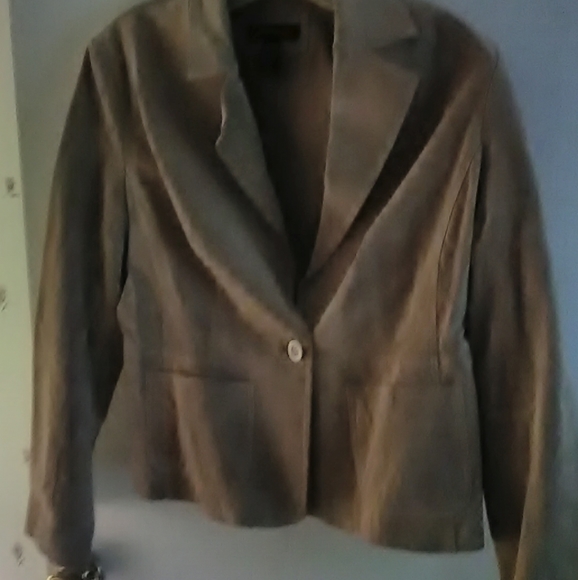 100% leather waist-length jacket - Picture 1 of 3